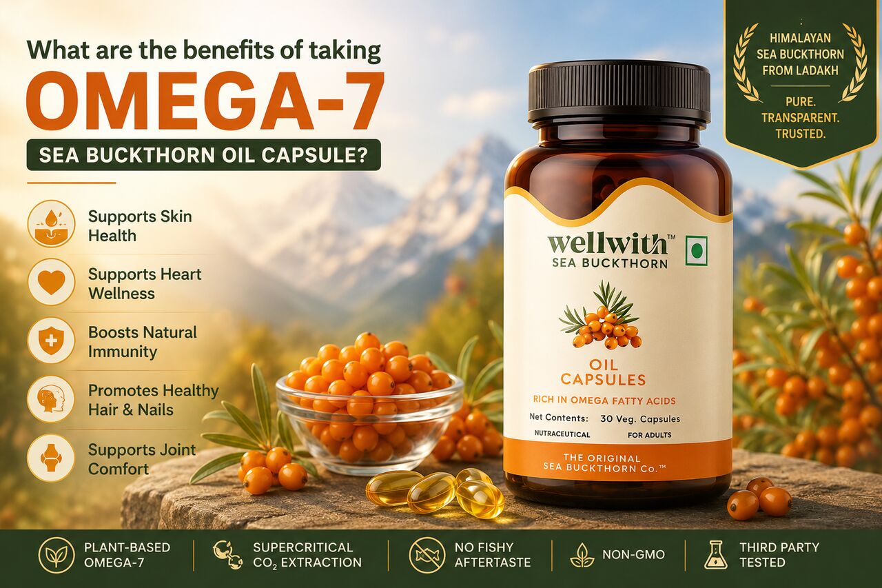 Mumbai, Health & Beauty Items, INR 1,  What Are The Benefits Of Taking Omega-7 Sea Buckthorn Oil Capsule?