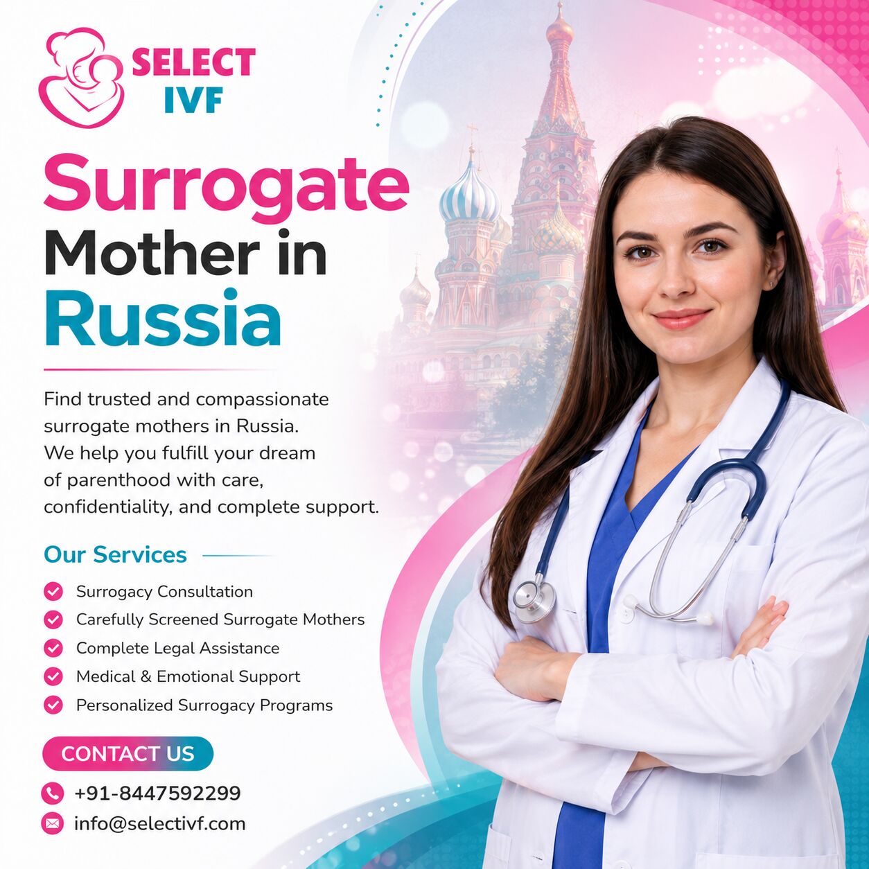 Moscow, Health, Surrogate Mother In Russia