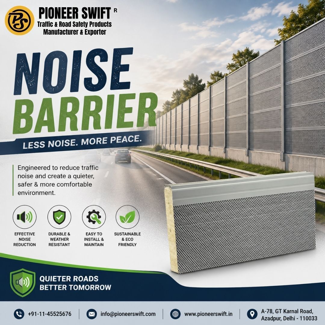 New Delhi, Materials, Get Durable Noise Barrier | Reliable Solutions | Pioneer Swift