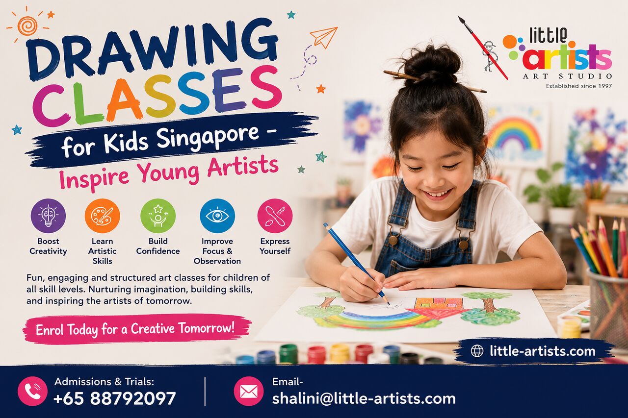 Singapore, Creative, Drawing Classes For Kids Singapore &ndash; Inspire Young Artists