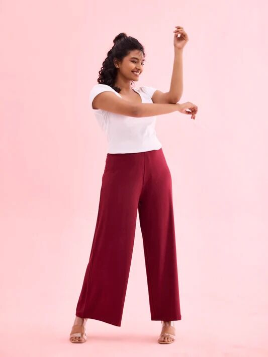 Mumbai, Clothing & Accessories, INR 1049,  Shop Stylish Women Palazzo Pants From Go Colors For Everyday Comfort