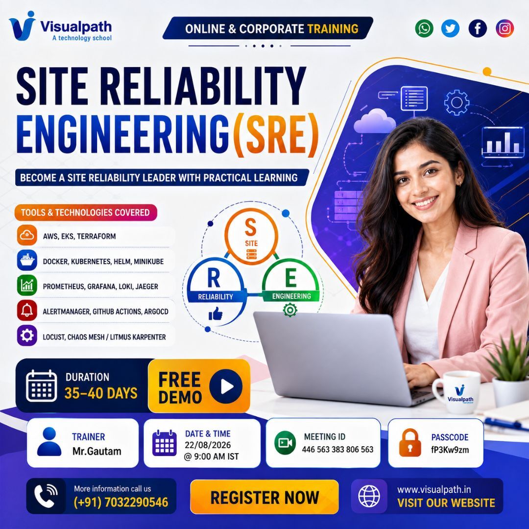 Hyderabad, Education, Site Reliability Engineering Online Training | SRE Course