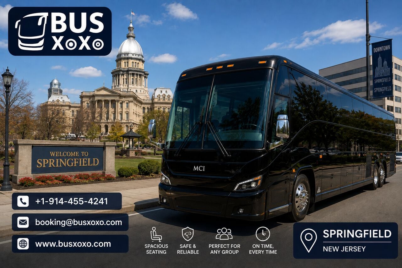 New York, Travel, Book Your Charter Bus In Springfield For Group Travel