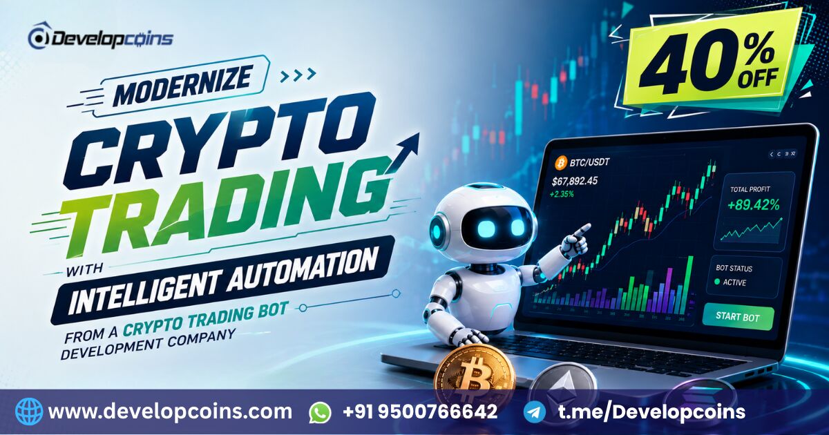 Singapore, Business, Modernize Crypto Trading With Intelligent Automation From A Crypto Trading Bot Development