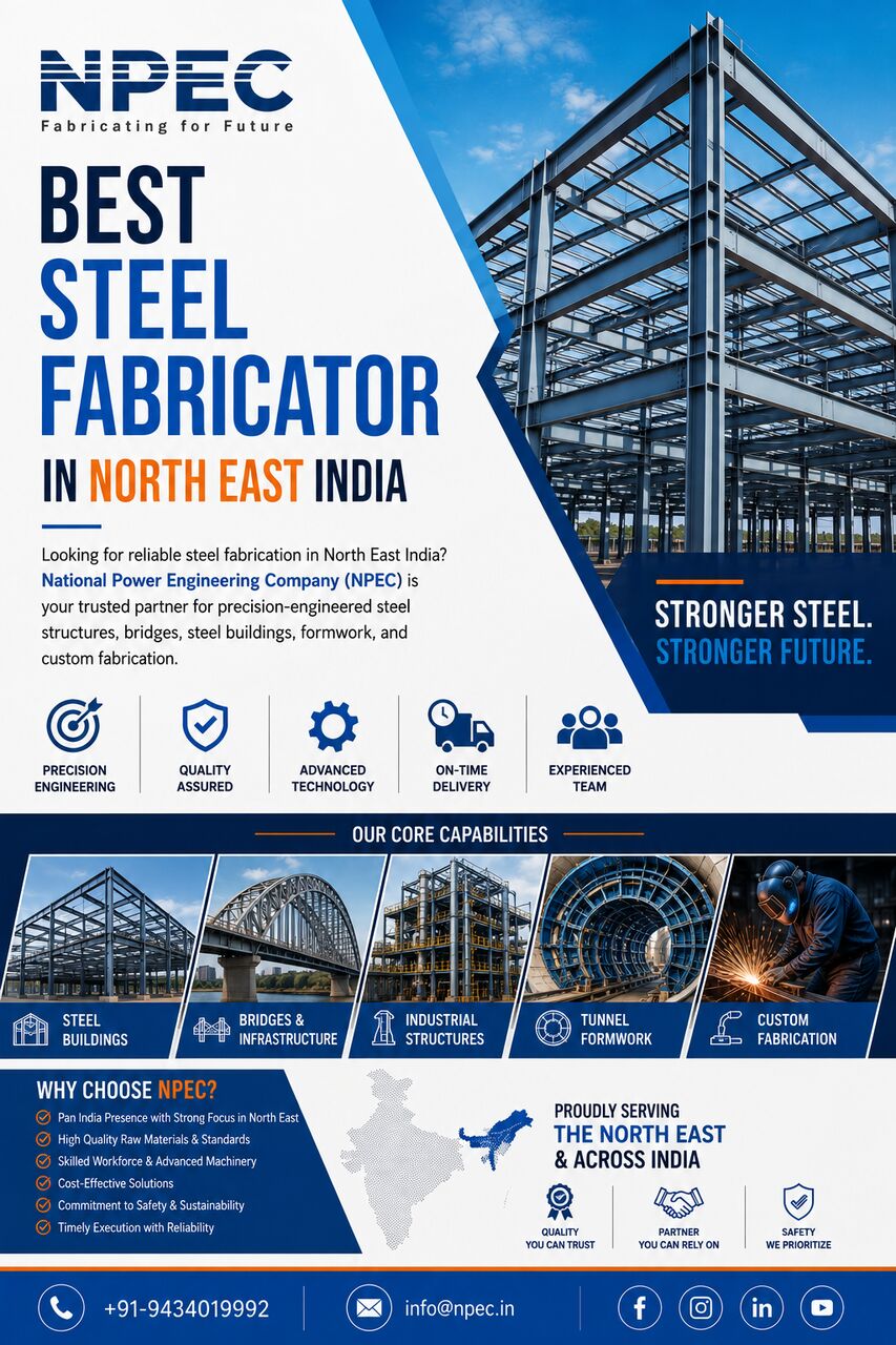 Mumbai, Construction, Best Steel Fabricator In North East India