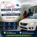 Couples&rsquo; Monsoon Escapes Near Pune: Travel By Private Taxi