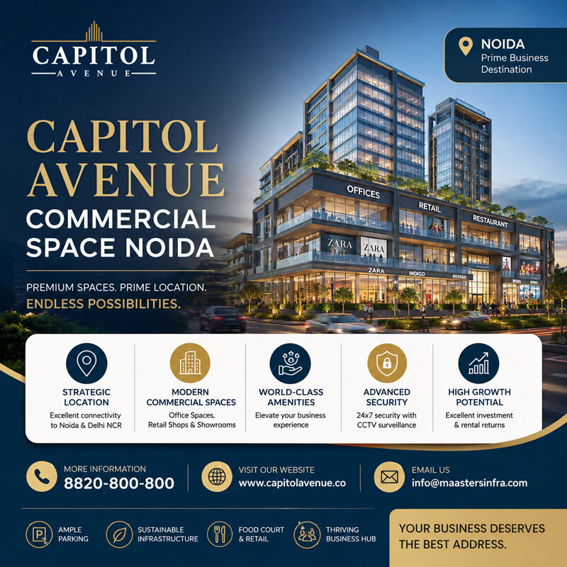 Noida, Offices, INR 0,  Capitol Avenue Commercial Space Noida | Capitol Avenue