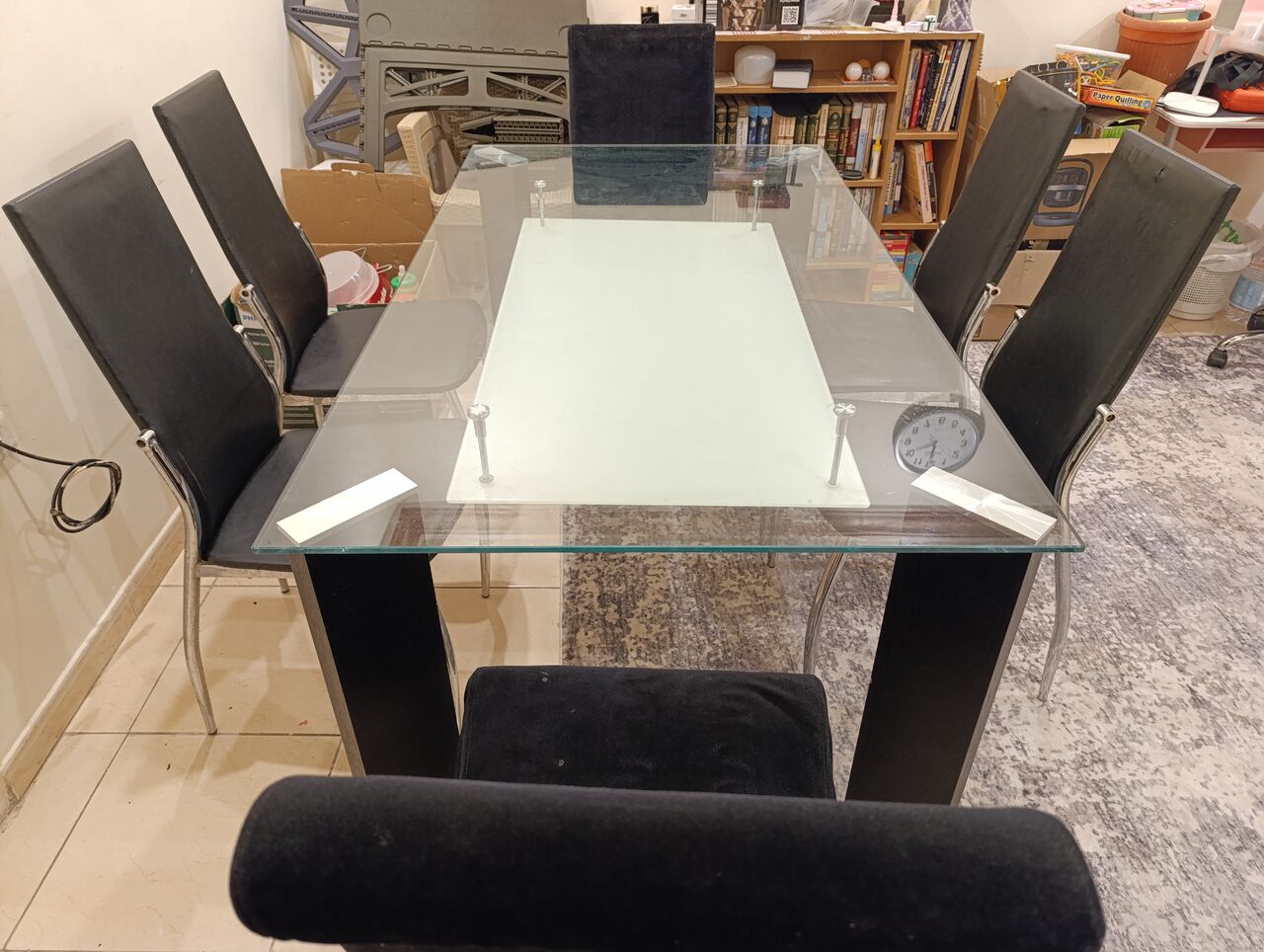 Jeddah, Furniture, SAR 600,  Dining Table With 6 Chairs