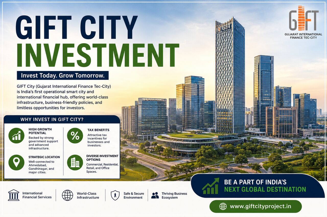 Ahmedabad, Real Estate For Sale, GIFT City Investment &ndash; Explore Real Estate & Investment Opportunities