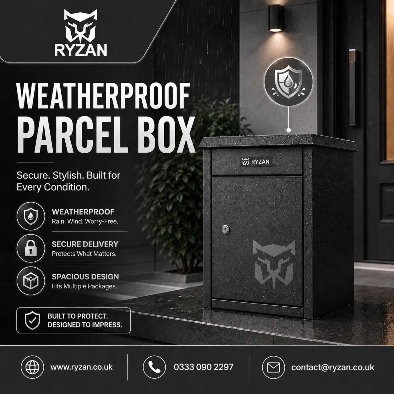 London, Security, Weatherproof Parcel Box &ndash; Secure Deliveries In Any Weather
