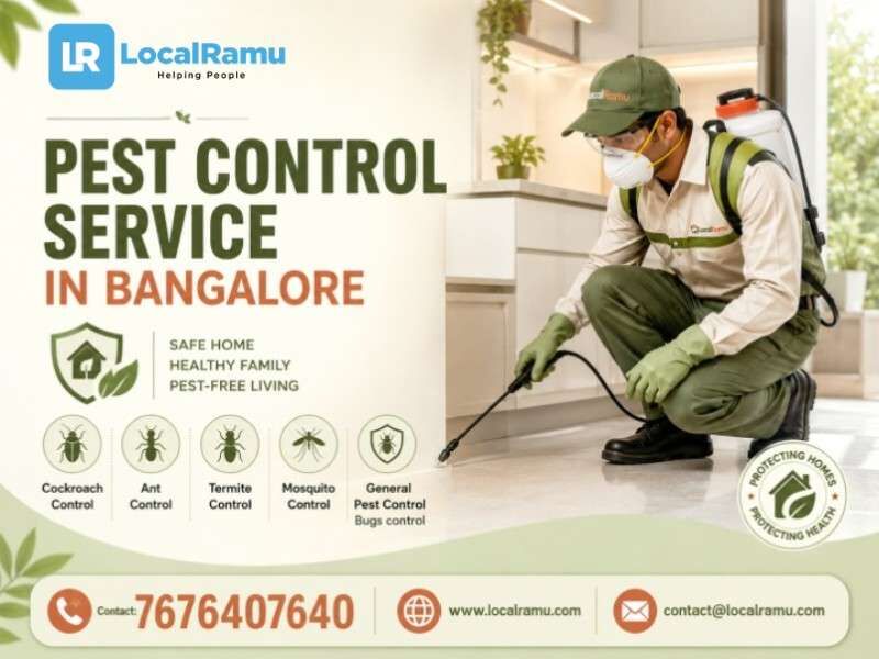 Bangalore, Pest Control, Get Rid Of Pests With LocalRamu Pest Control Service In Bangalore