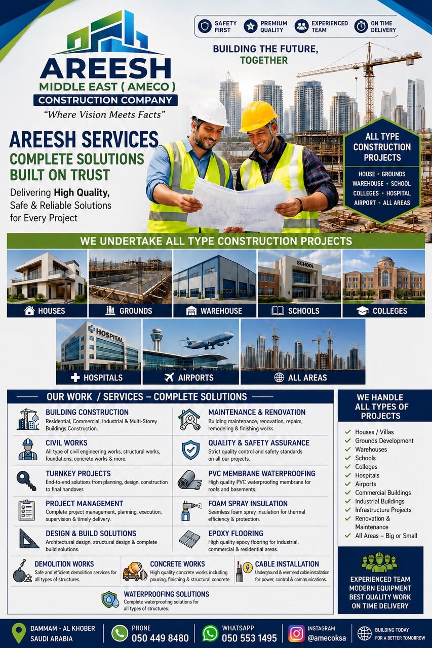 Dammam, Business Partners, Sub-Contractor Available