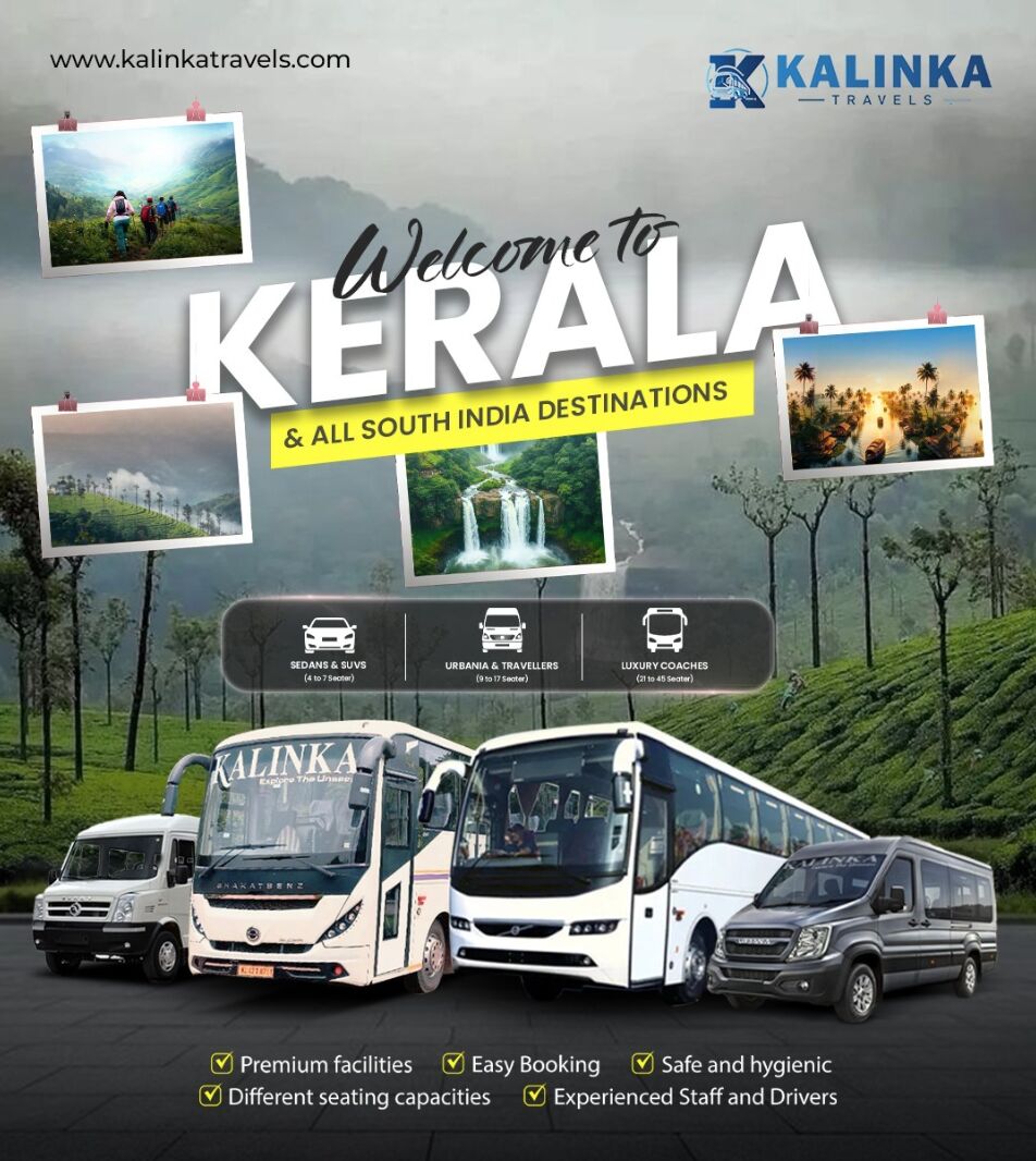 Kochi, Travel, Car Rental Cochin Airport &mdash; Sedans, SUVs & Tempo Travellers | Kalinka Travels