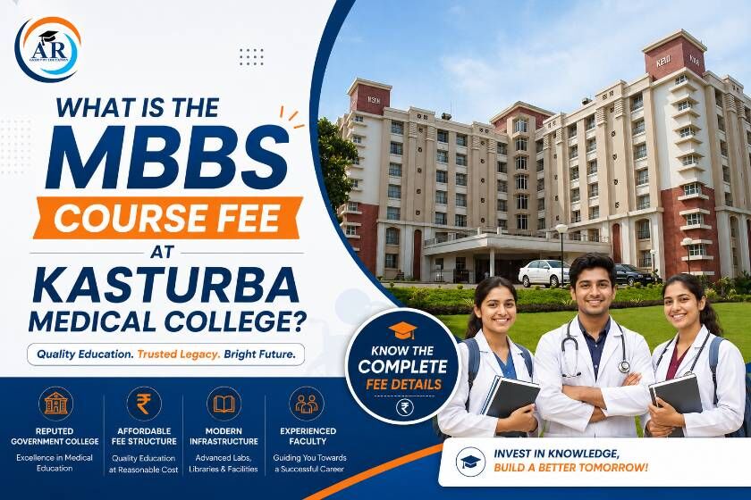 Noida, Education, What Is The MBBS Course Fee At Kasturba Medical College?
