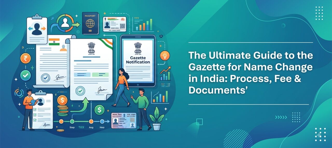 New Delhi, Legal, Get Gazette Notification For Name Change Online | Vakil India