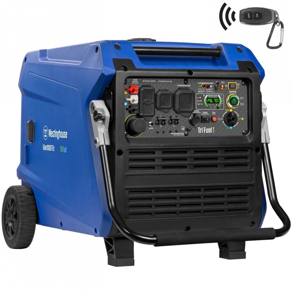 Jakarta, Tools, USD 1350,  Westinghouse IGen11000TFc Tri-Fuel Inverter Generator With CO Sensor