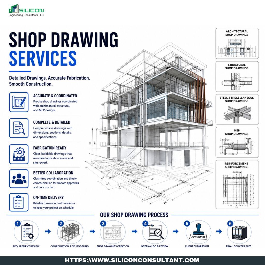 Chicago, Construction, Error Free CAD Based Shop Drawing Services Provider Chicago, United States