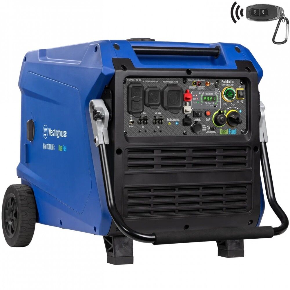Jakarta, Tools, USD 1300,  Westinghouse IGen11000DFc Dual Fuel Inverter Generator With CO Sensor