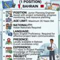 Hiring For Junior Planning Engineer