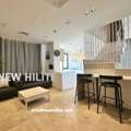 KWD 1100/month,  Furnished,  3 BR,  Modern Furnished 3-Bedroom Duplex For Rent In Kuwait With Pool, Gym & Rooftop Lounge