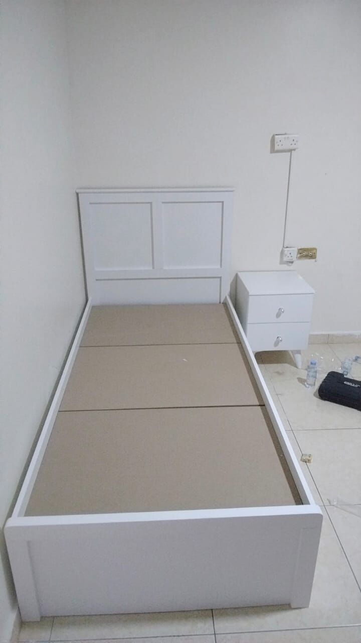 Jeddah, Furniture, SAR 11,  New High Quality Wooden Single Bed Frame Available
