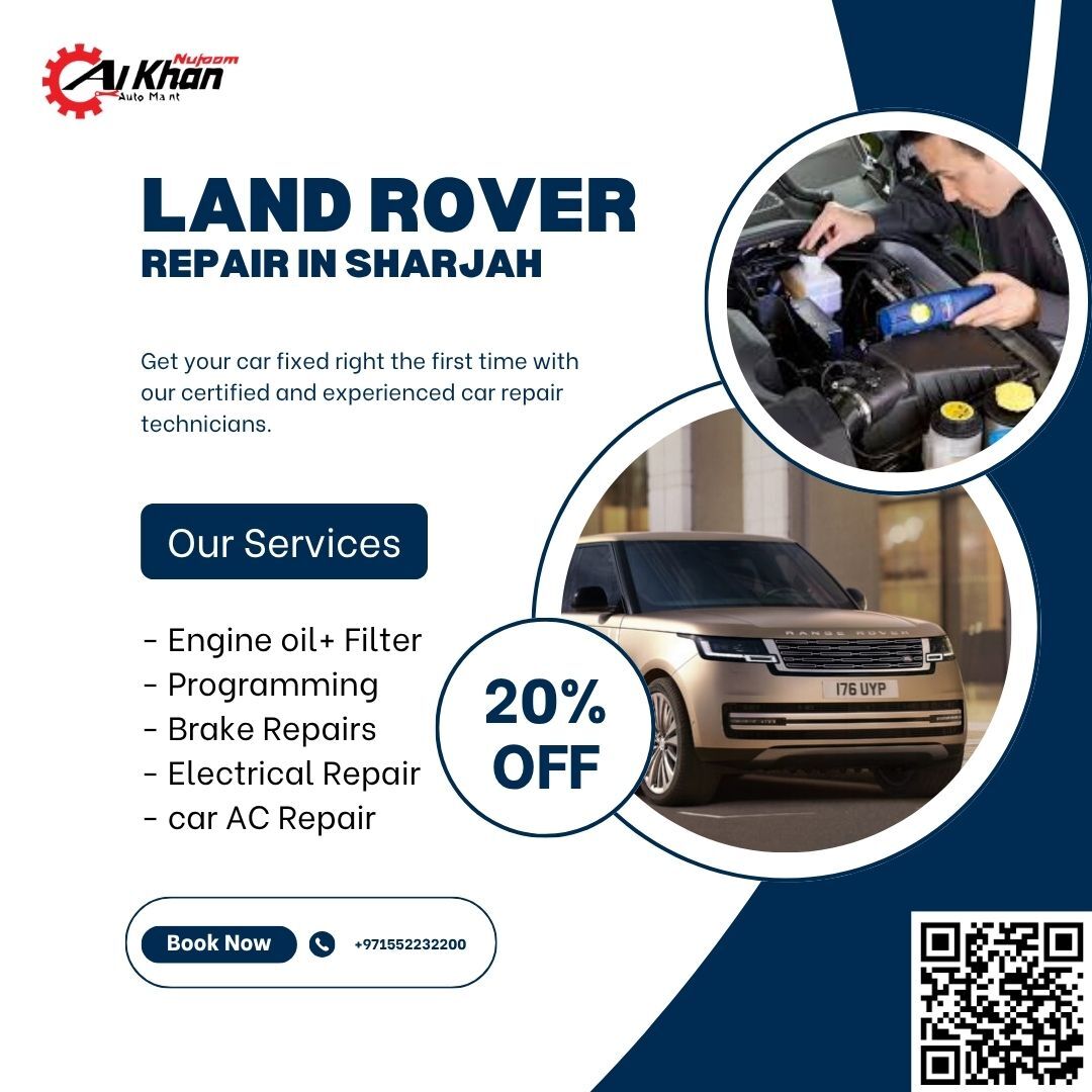 Sharjah, Automotive, LAND ROVER REPAIR CENTER SHARJAH