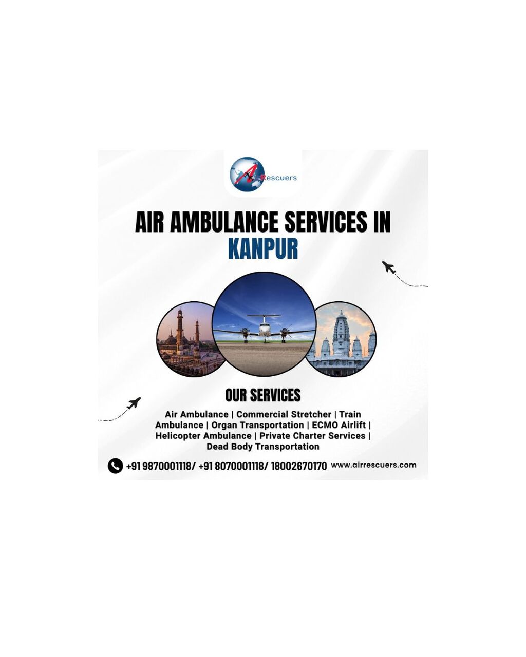 Mumbai, Health & Beauty Items, Air Ambulance In Kanpur With Expert Medical Support