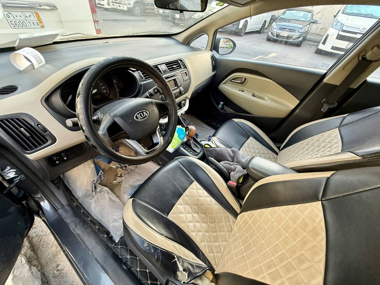 Al Thuqbah, Vehicles, Cars & Trucks , SAR 17000,  FOR SALE KIA RIO 2014,  2014,  Automatic,  163000 KM,   17000 RIYALS