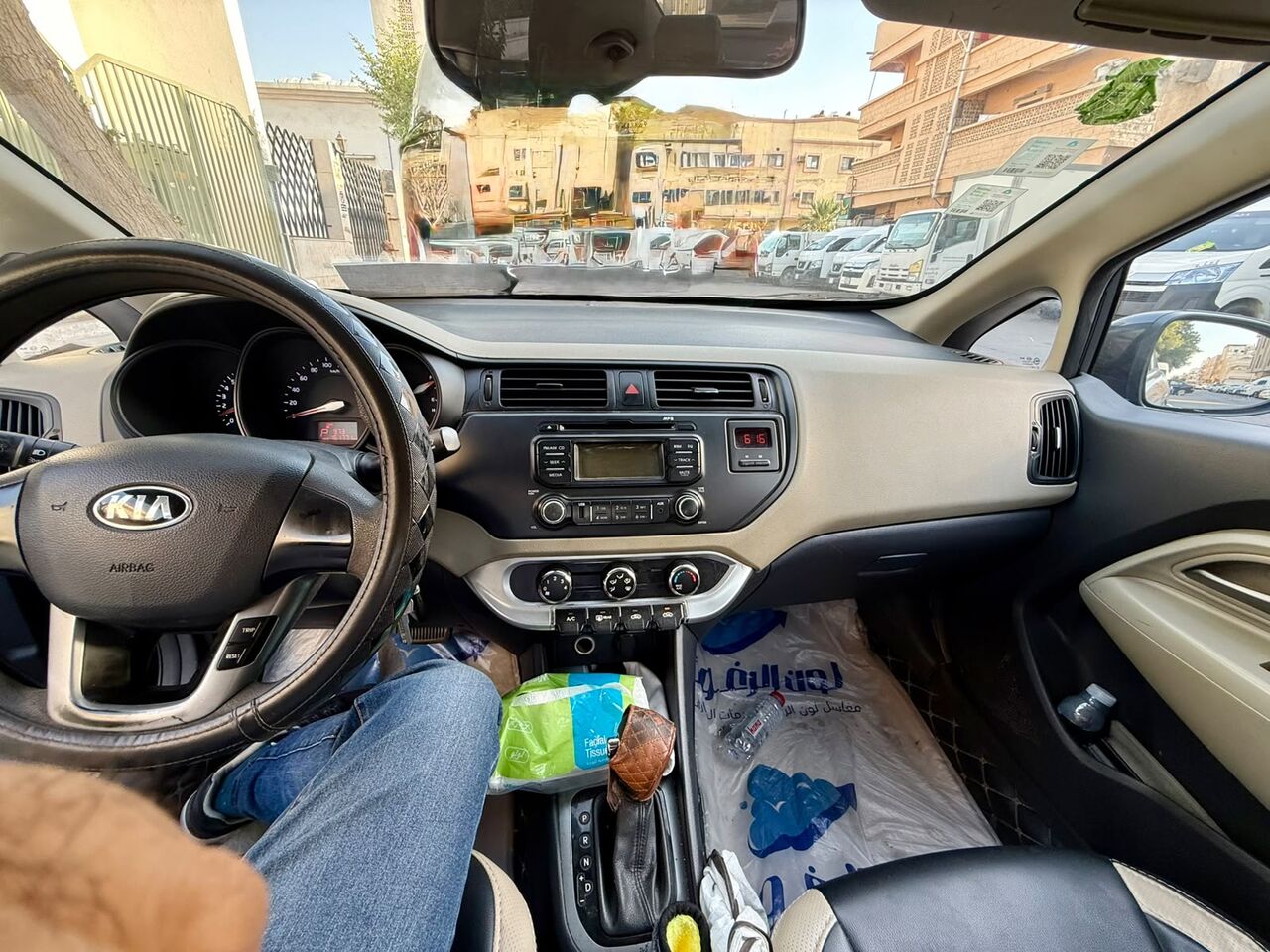 Al Thuqbah, Vehicles, Cars & Trucks , SAR 17000,  FOR SALE KIA RIO 2014,  2014,  Automatic,  163000 KM,   17000 RIYALS