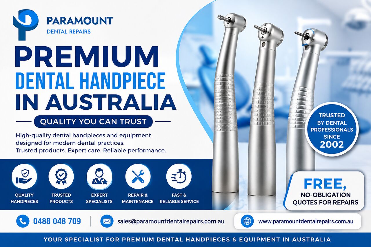 Melbourne, General, Premium Dental Handpiece In Australia &ndash; Quality You Can Trust
