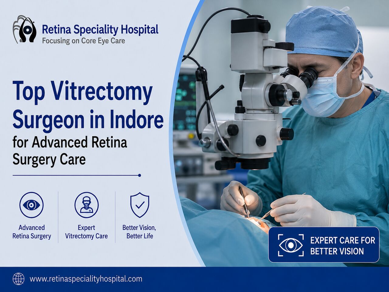 Indore, Health, Find Best Vitrectomy Hospital In Indore For Expert Retina Surgery