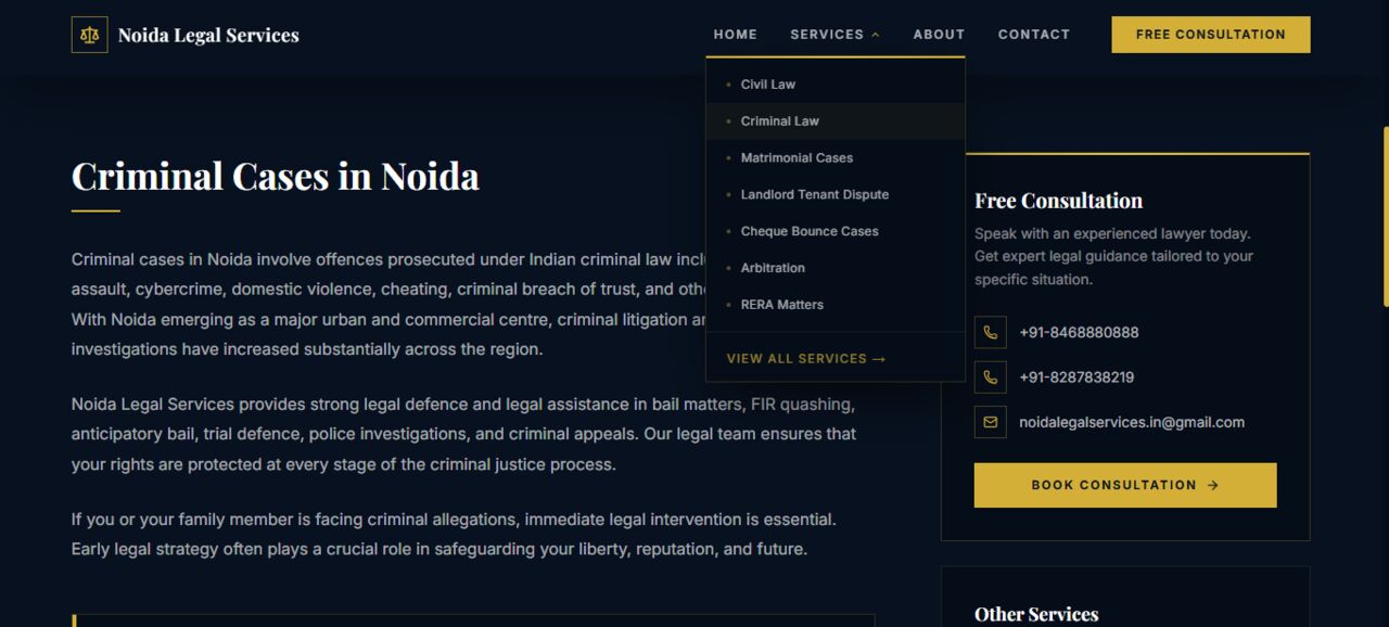 Ghaziabad, Legal, Noida Legal Services &mdash; Civil, Criminal & Property Lawyers In Noida