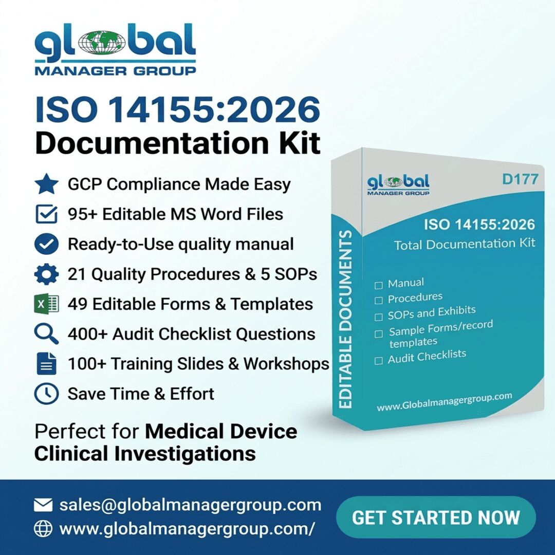 Los Angeles, Business, ISO 14155:2026 Documents & Training Kit