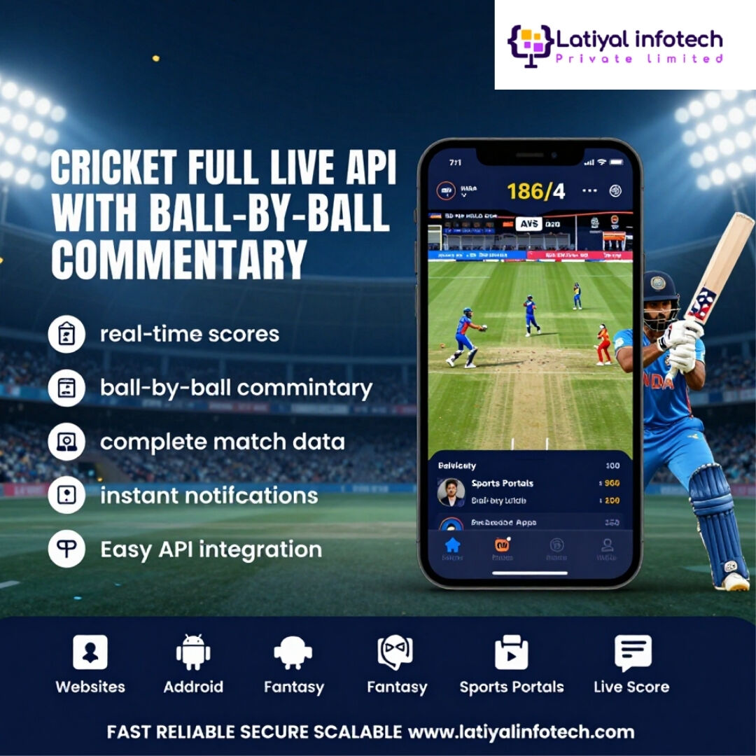 Jaipur, Mobile Apps, Cricket API & Live Cricket Data Solutions &ndash; Latiyal Infotech