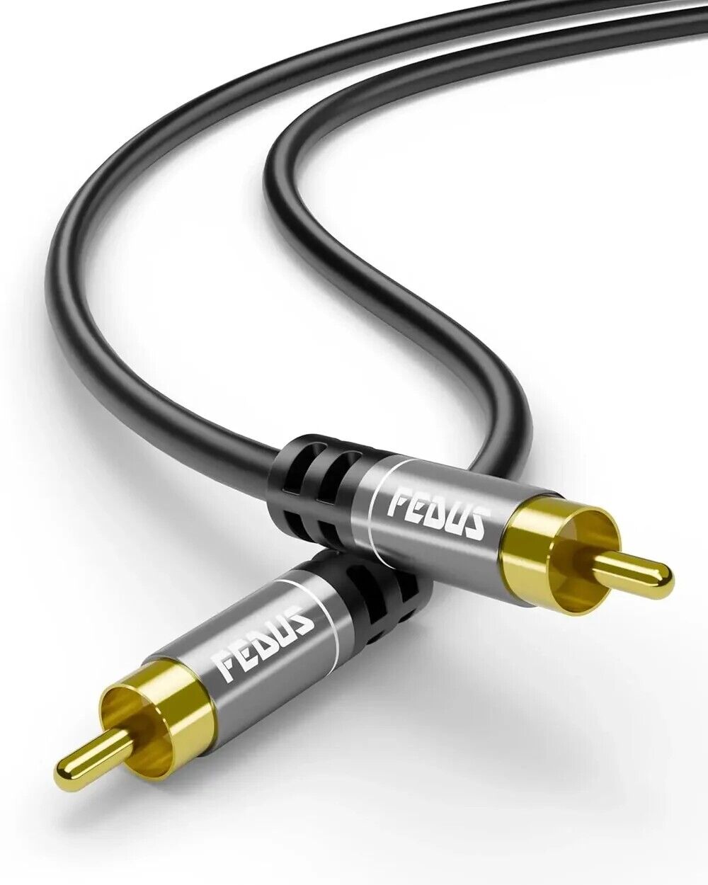 New Delhi, Musical Instruments, INR 599,  FEDUS Subwoofer Cable, Double Shielded RCA To RCA Audio Cable 1.5M