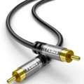 INR 599,  FEDUS Subwoofer Cable, Double Shielded RCA To RCA Audio Cable 1.5M
