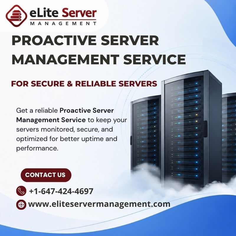Dallas, Technical, Proactive Server Management Service For Secure & Reliable Servers