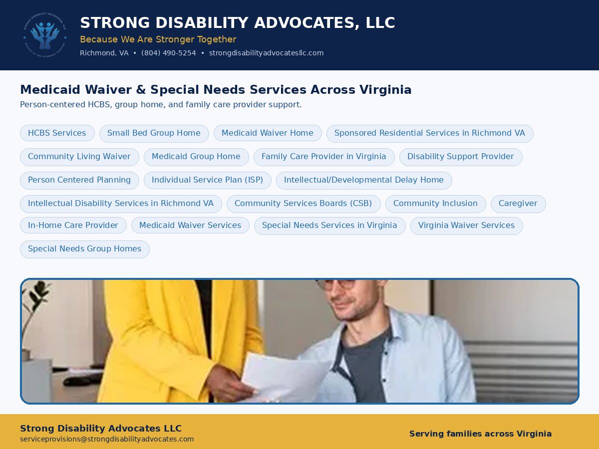 U.S. Virgin Islands, Health, Intellectual Disability Services In Richmond VA