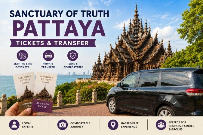 Bangkok, Travel, Sanctuary Of Truth Pattaya Tickets And Transfer