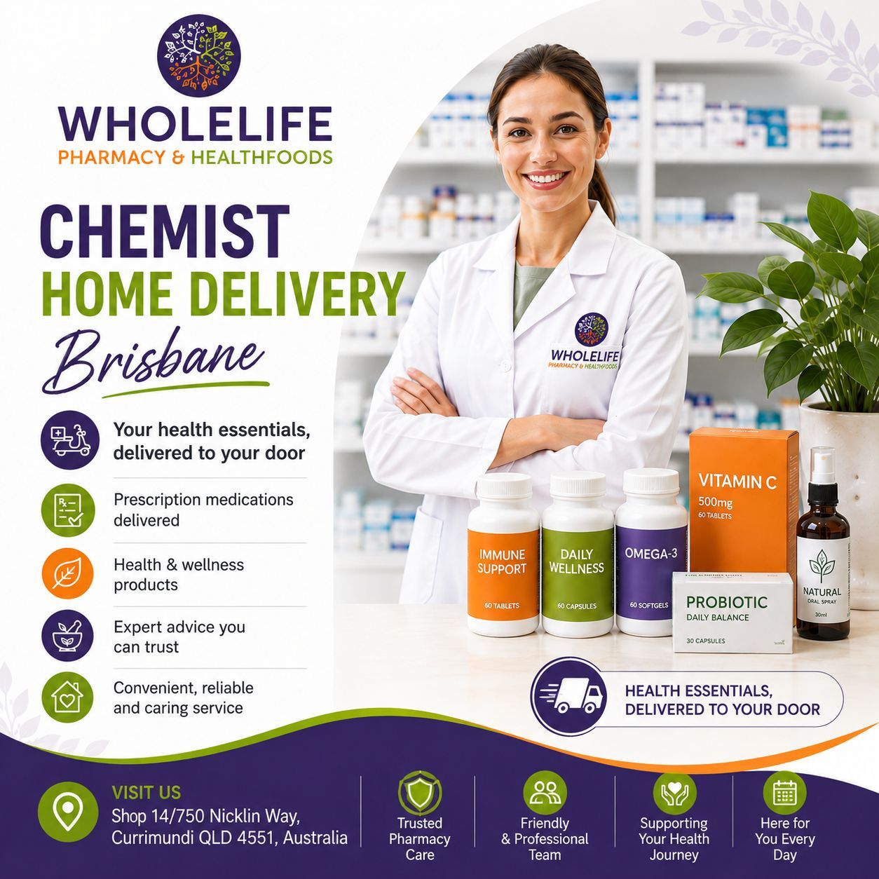 Brisbane, Health & Beauty Items, Reliable Chemist Home Delivery Brisbane For Everyday Needs