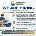 IMMIDIATELY HIRING DELIVERY COURIERS