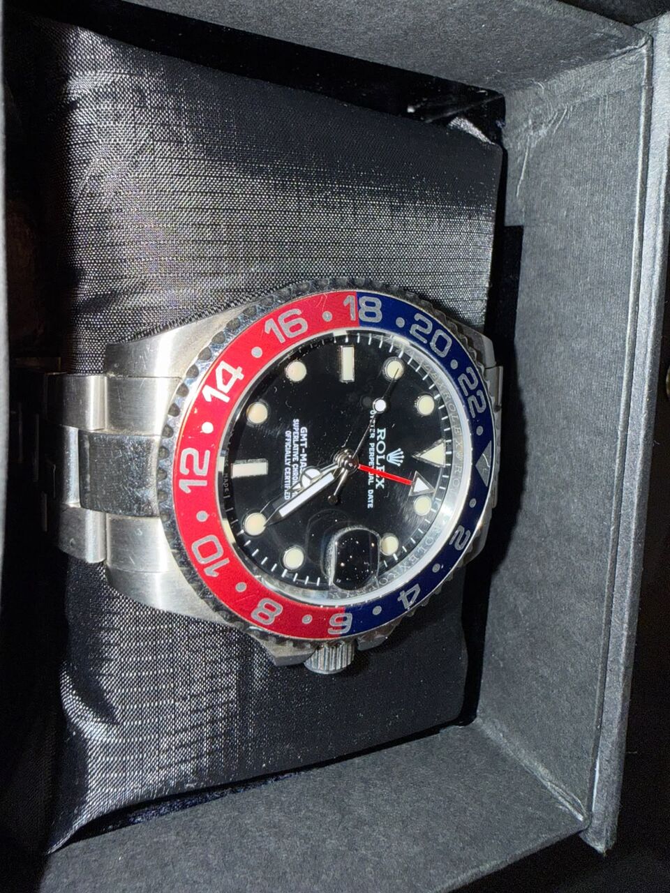 Jeddah, Watches, SAR 550,  Rolex GMT-Master II &ldquo;Pepsi&rdquo; Replica / Master Clone Copy Pre-Owned FOR SALE