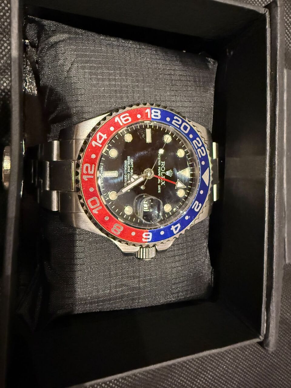 Jeddah, Watches, SAR 550,  Rolex GMT-Master II &ldquo;Pepsi&rdquo; Replica / Master Clone Copy Pre-Owned FOR SALE