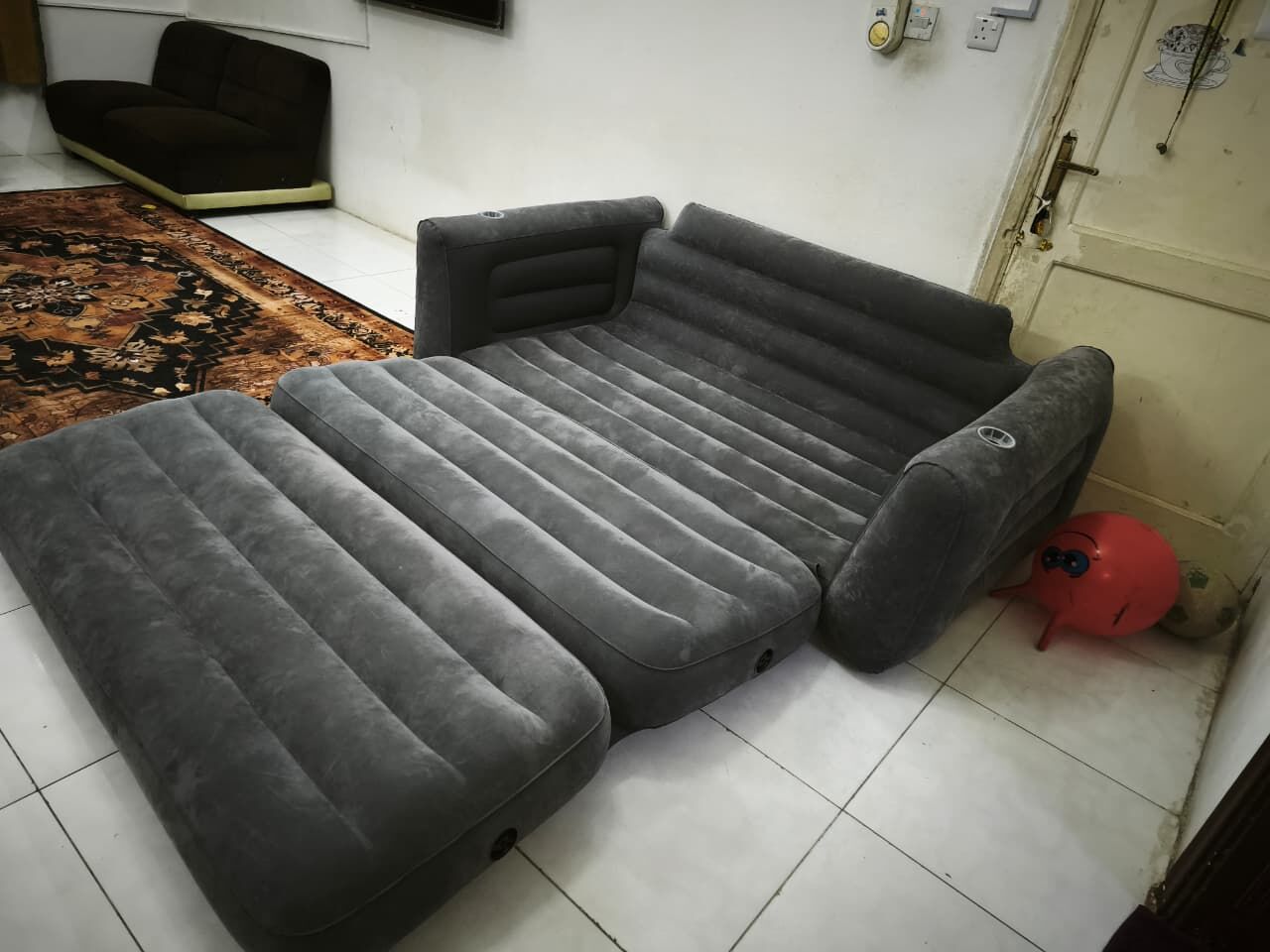 Riyadh, Furniture, SAR 200,  كنب سرير هوائي (2 في 1) مريح وعملي جداً