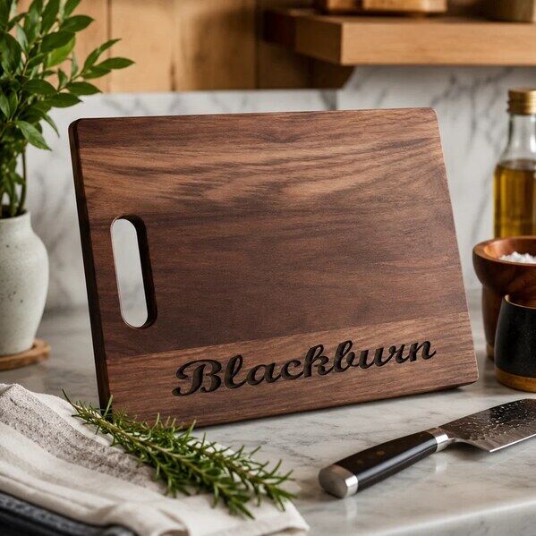 New York, Household Items, USD 46,  Custom Walnut Cutting Boards | Personalized Wood Boards
