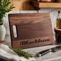 USD 46,  Custom Walnut Cutting Boards | Personalized Wood Boards