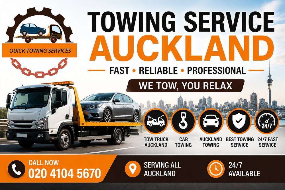 Auckland, Automotive, Professional Car Towing Auckland For Breakdowns And Recovery