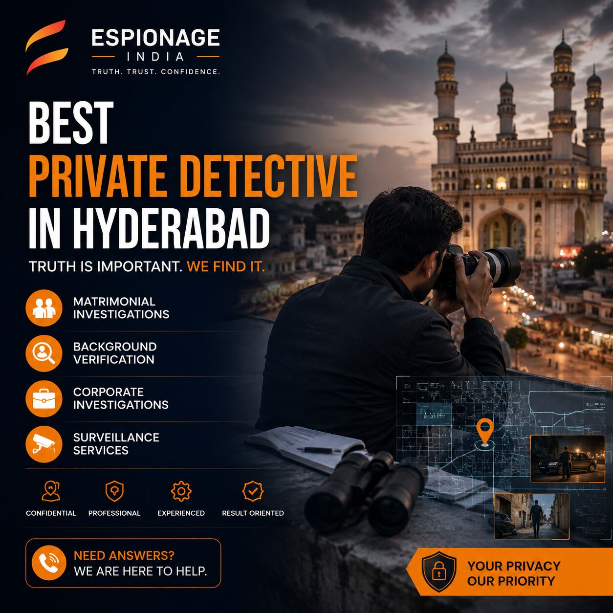 Hyderabad, Legal, Best Private Detective In Hyderabad | Trusted Investigators
