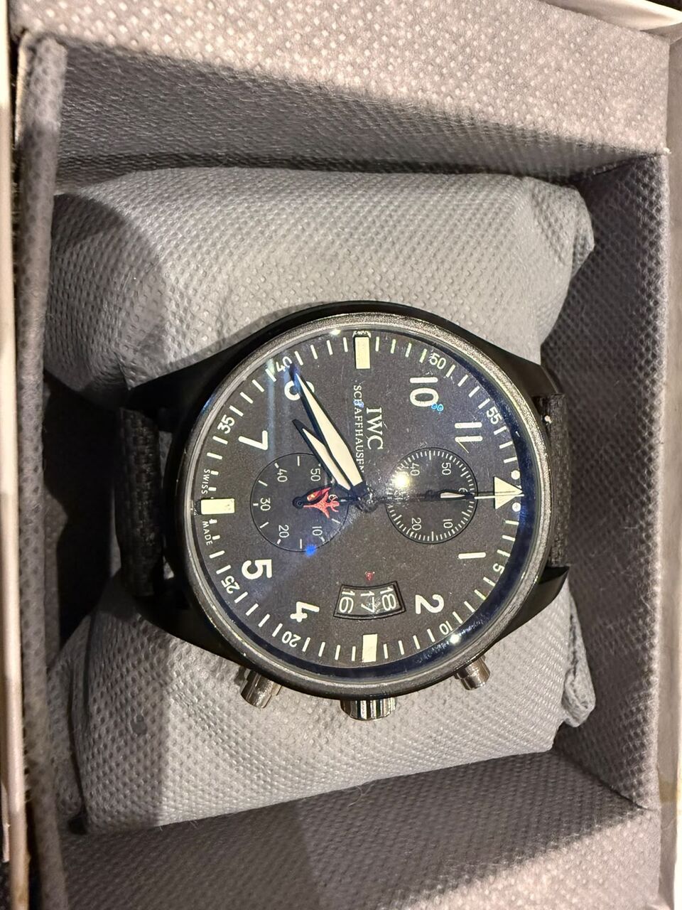 Jeddah, Watches, SAR 600,  IWC Schaffhausen Pilot’s Watch Chronograph Top Gun Ceramic