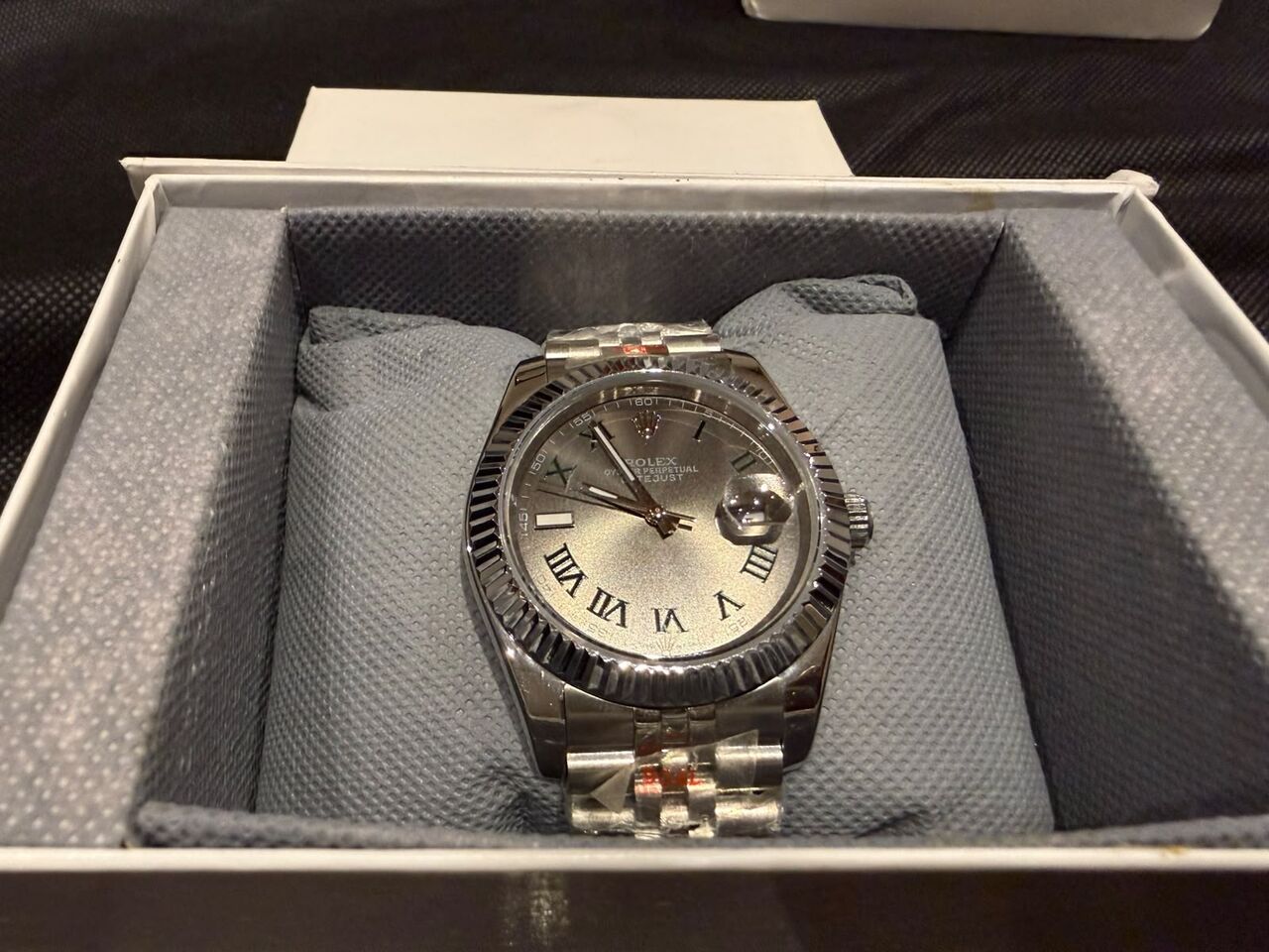 Jeddah, Watches, SAR 1550,  Rolex Datejust 41, Featuring A Fluted Bezel, Silver Dial With Roman Numerals, And A Jubile